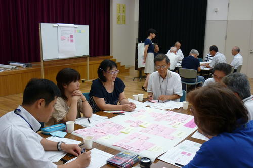 地域別懇談会の様子