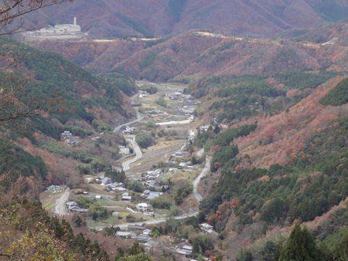 妙見山の風景