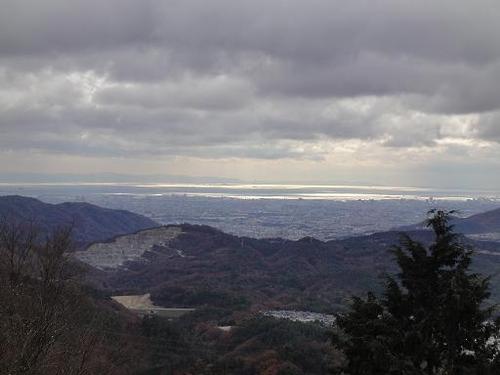 山上から見た景色