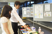 展示の様子