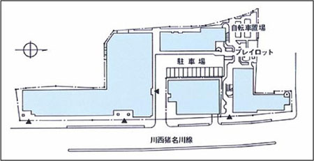 パルティ川西配置図