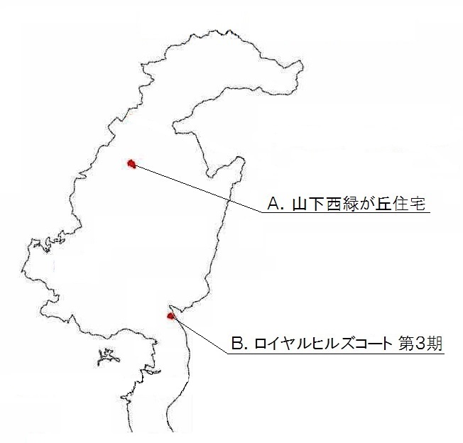 建築協定区域全体図