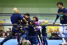 プロレスまつりの様子