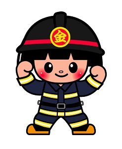 ガッツポーズのきんすけくん