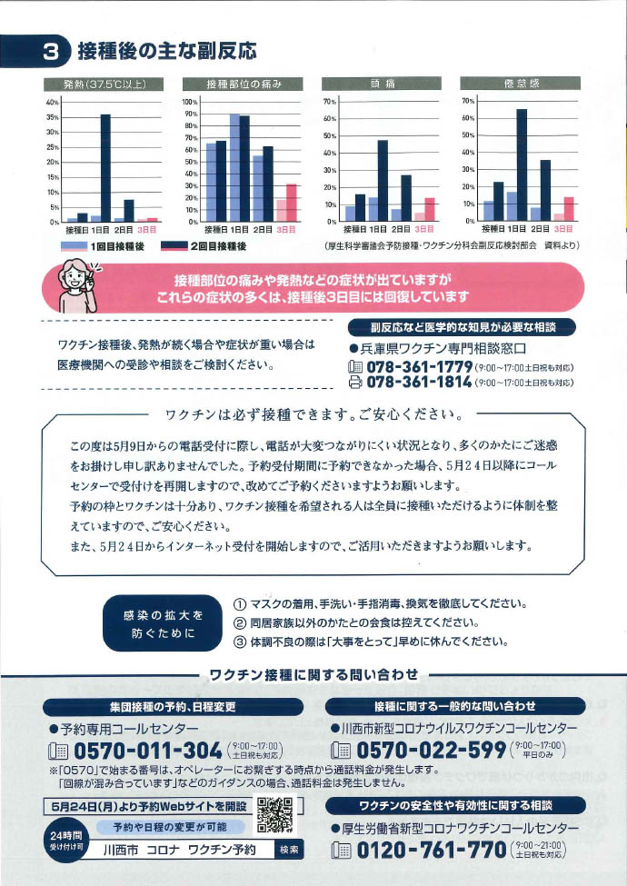 広報かわにしmilife（みらいふ）臨時号（5月12日付）のイメージ