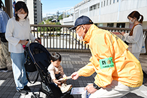 全国地域安全運動で街頭キャンペーンを実施