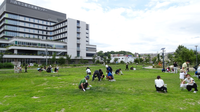 7月ごみ拾いの様子