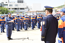 川西市消防式典を開催