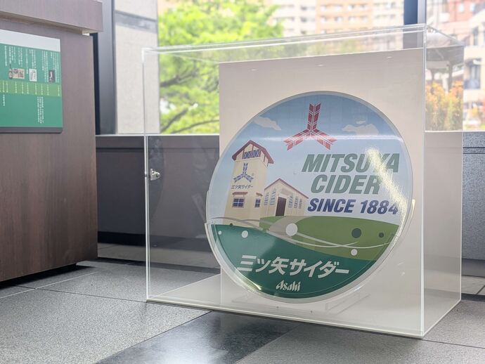 三ツ矢サイダーヘッドマークの画像