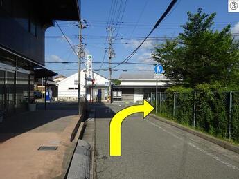 郷土館へのアクセス3
