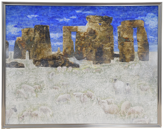 日本画の部一席の写真