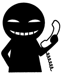 悪い人のイラスト