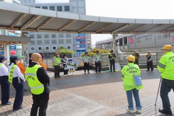 春の全国交通安全運動　街頭啓発を実施